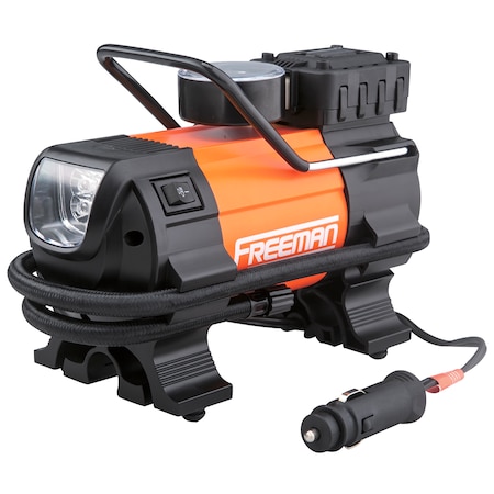 Freeman P30LMTI 12 Volt Portable Inflator with Gauge P30LMTI